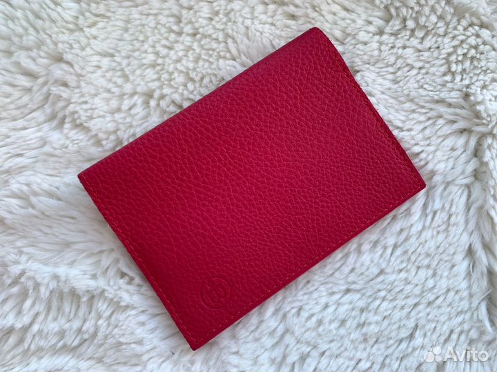 Обложка на паспорт кожаная