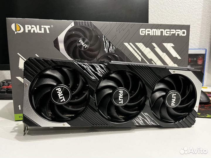 Palit GeForce RTX 4070ti GamingPro на гарантии