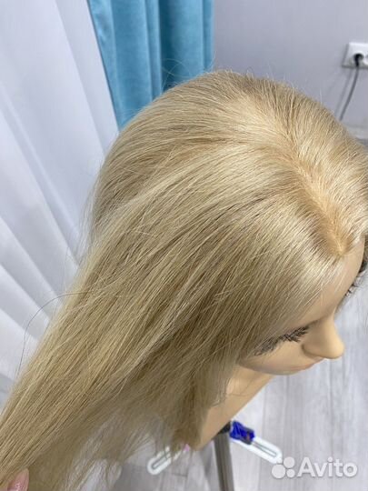 Манекен с натуральными волосами