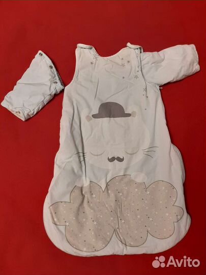 Два детских спальных мешка до 12 мес