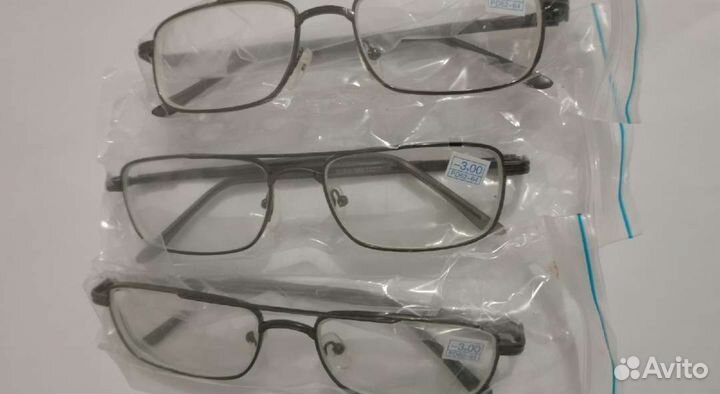 Очки -3