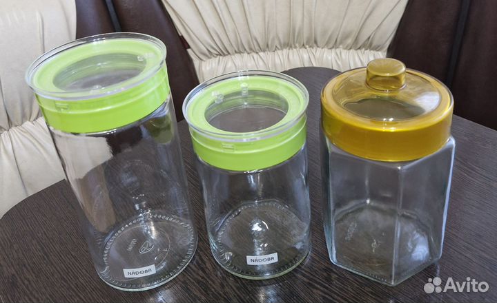 Емкости для хранения сыпучих продуктов