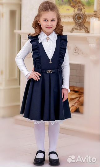 Сарафан школьный Дювали, 146