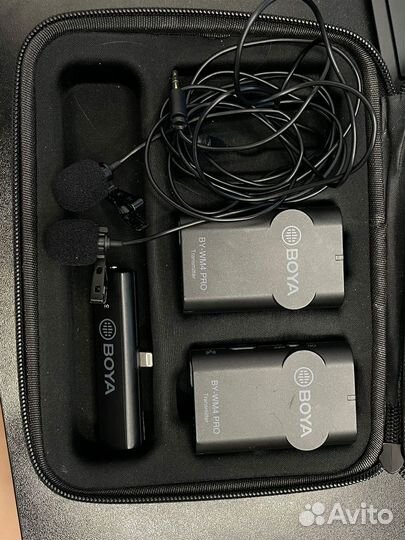 Петличный микрофон boya