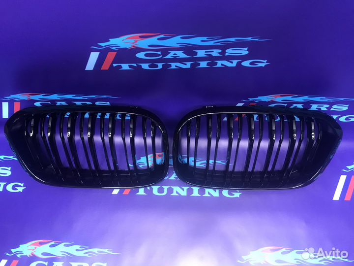 Решетка радиатора BMW F20 м глянец рест