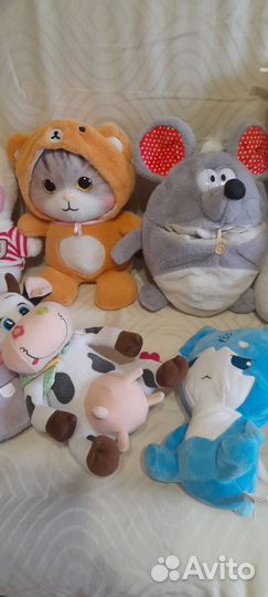 Мягкие игрушки пакетом