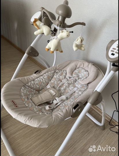 Детские качели от 0 до 1 года