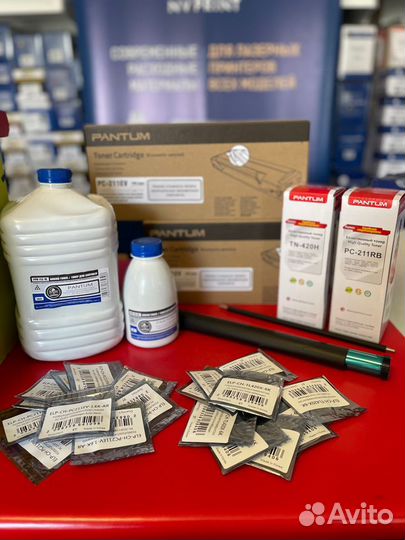 Расходные материалы для картриджей и принтеров