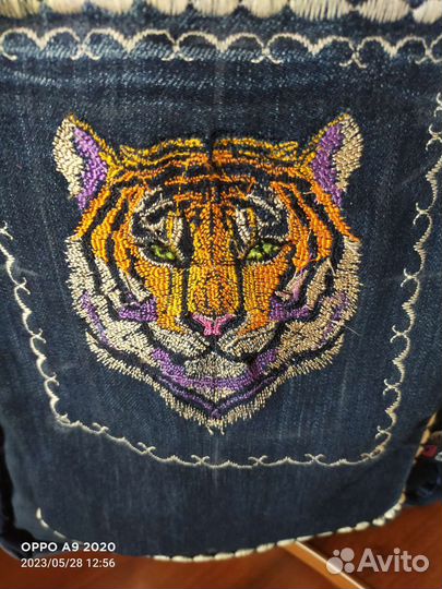 Рюкзак джинсовый