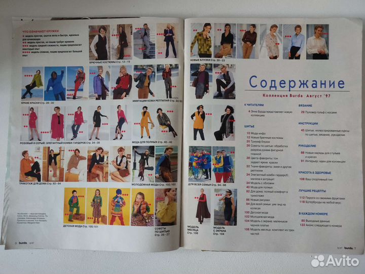 Журнал Бурда Burda 8/97
