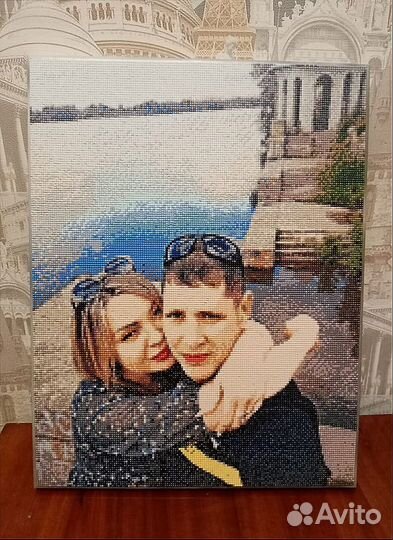 Алмазная мозаика по фото - производство