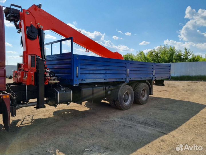 КамАЗ 6580 с КМУ, 2018