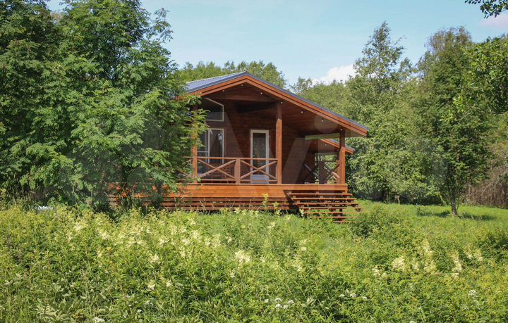 Коттедж 50 м² на участке 10 сот.