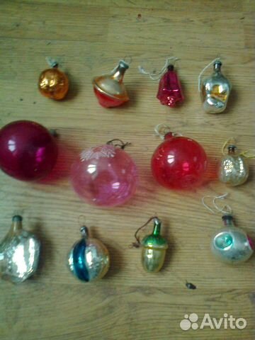 Елочные игрушки СССР