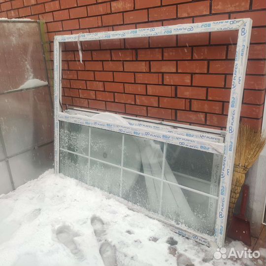 Окно пластиковое новое 3 стела