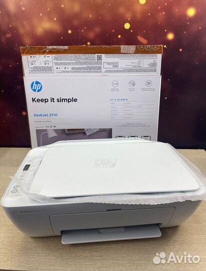 Струйный принтер hp 2710
