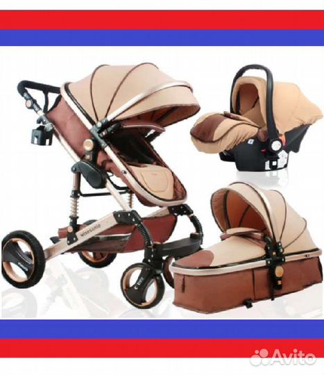 Коляска Новая Wisеsоnlе 2в1 3в1