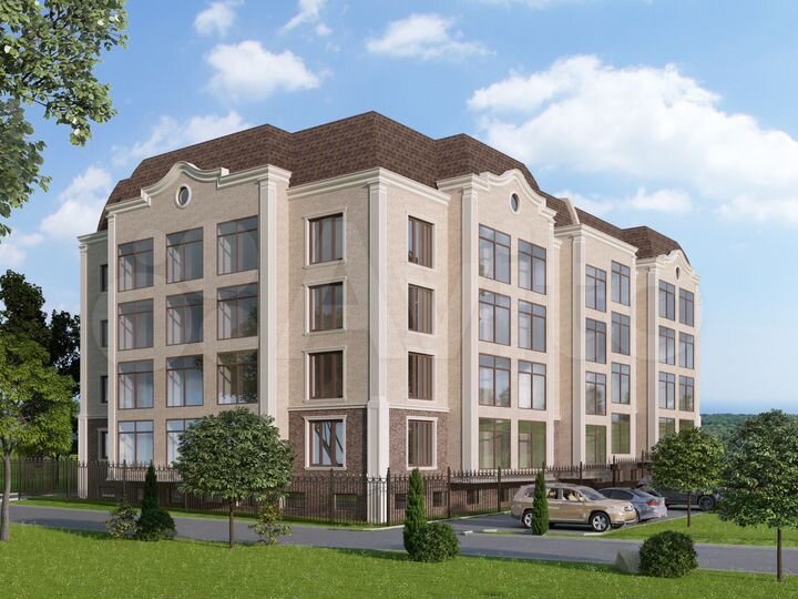 3-к. квартира, 101 м², 4/5 эт.