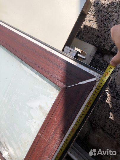 Дверь входная пвх стеклопакет бу