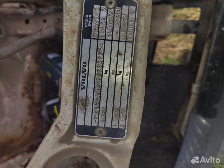 Двигатель без навесного оборудования Volvo 940