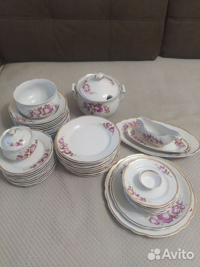Сервиз на 12 персон - Коростенский фарфор