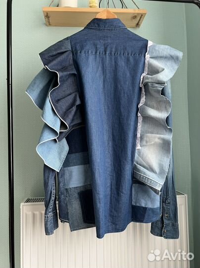 Рубашка пэчворк