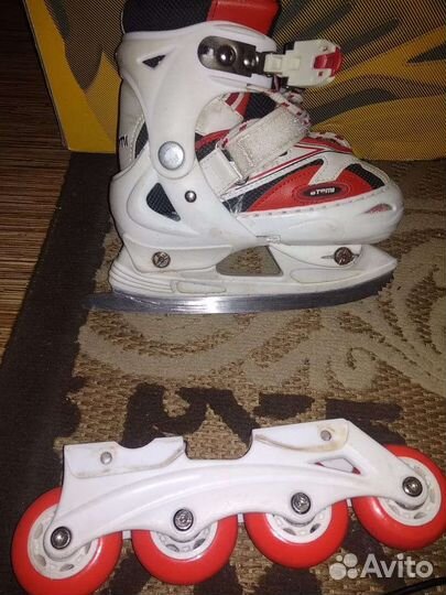 Коньки- ролики 2 в 1