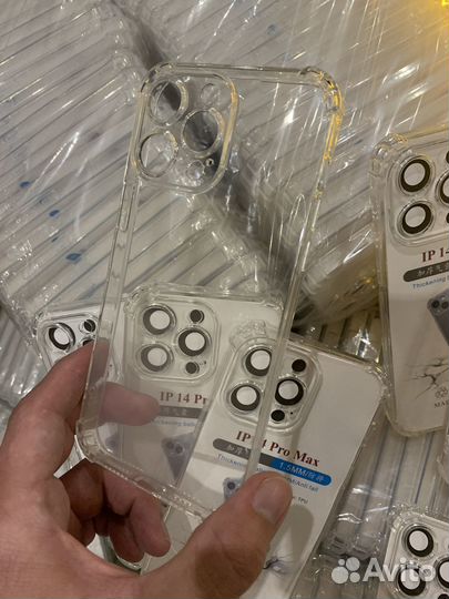 Прозрачный чехол на iPhone опт