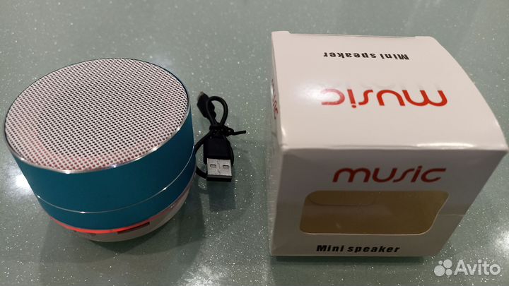 Мини блютуз колонка