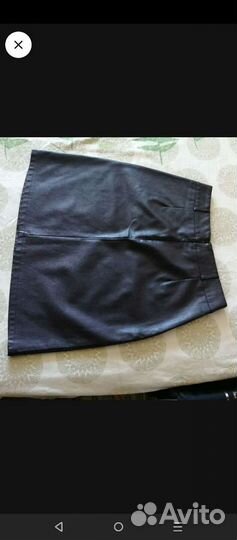Юбка из экокожи. 50-52 размер