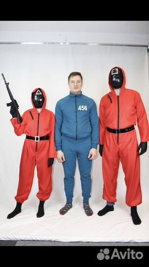 Костюмы Игра в кальмара напрокат