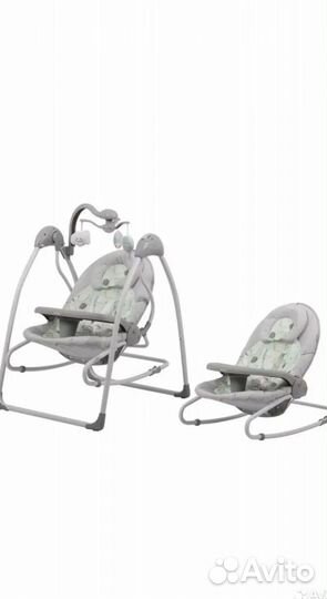 Детские качели шезлонг 2 в 1