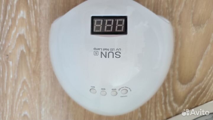 Лампа для маникюра LED-UV SUN 5, 48 Вт белый