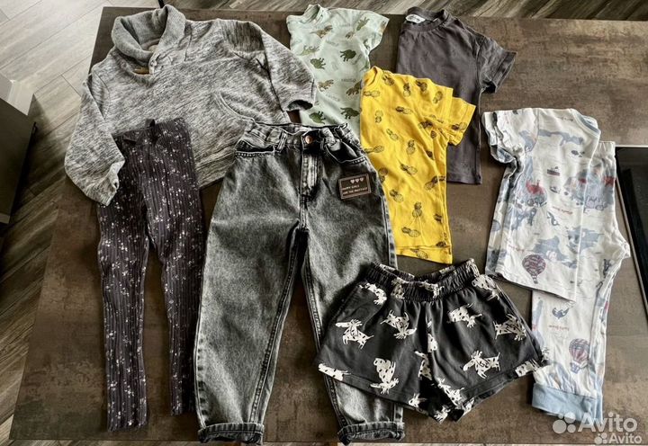 Вещи пакетом на девочку 110