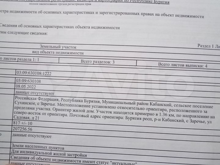 Участок 8 сот. (ИЖС)
