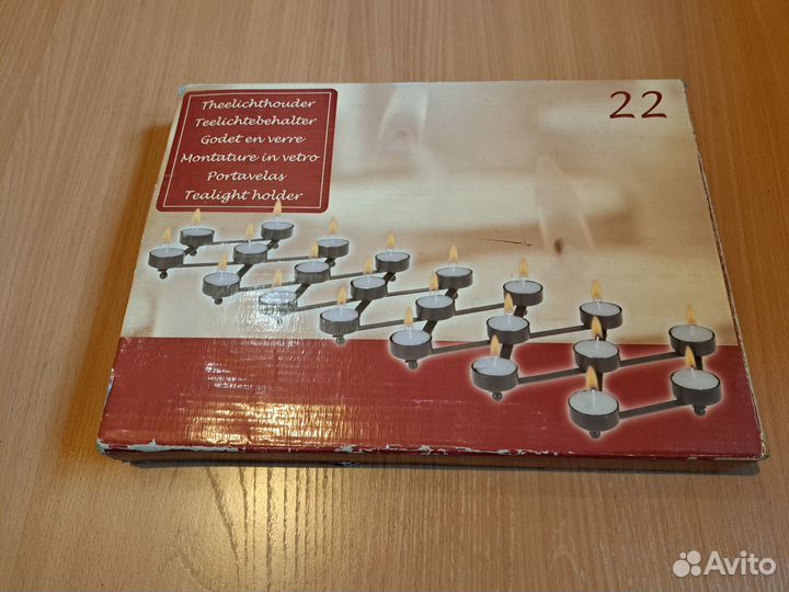 Подставка для чайных свечей