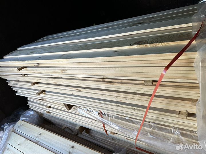 Тёс сухой, строганный