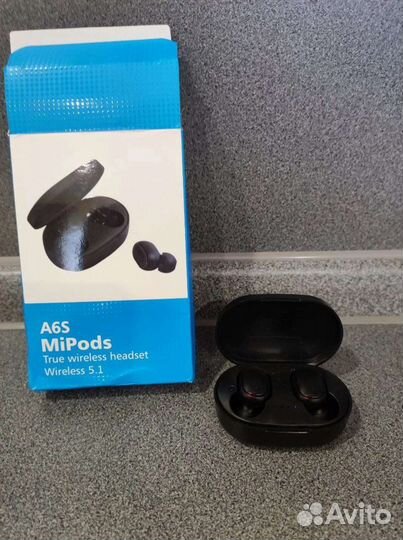 Блютуз наушники новые