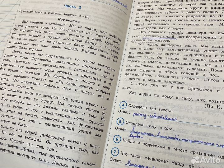 Практикум литературное чтение проверочные работы