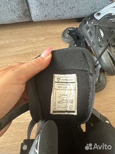 Роликовые коньки flying eagle 33-37