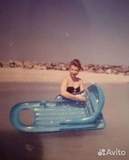 Надувной матрас-кресло с подстаканником