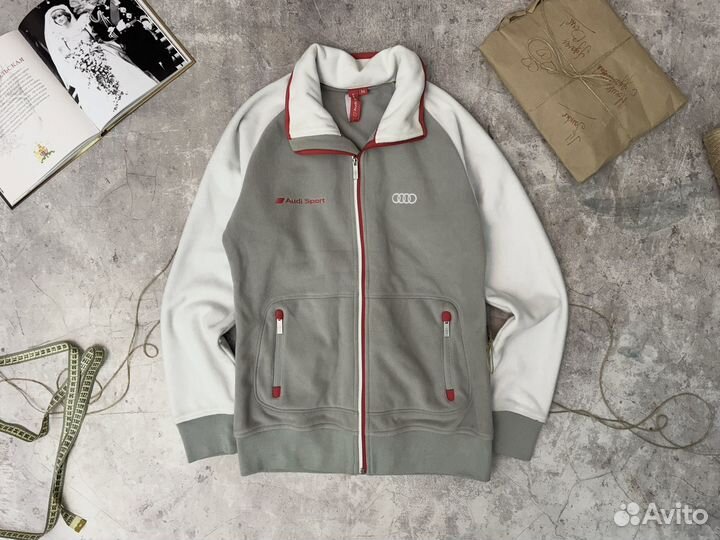 Audi quattro флис толстовка офф мерч