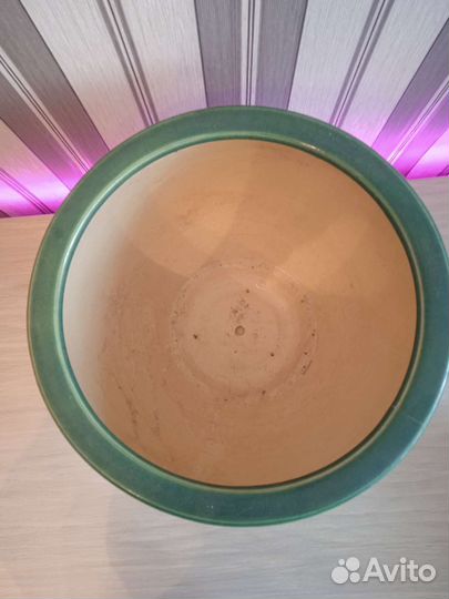 Кашпо для цветов керамическое