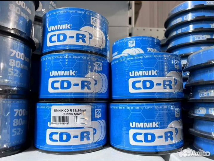 Чистые диски, болванки CD-R