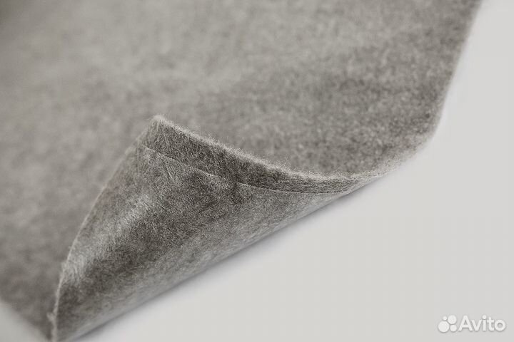 Серый карпет с клеем. Шумофф Акустик серый