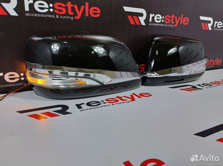 Накладки зеркал Lexus LX570 08-11г