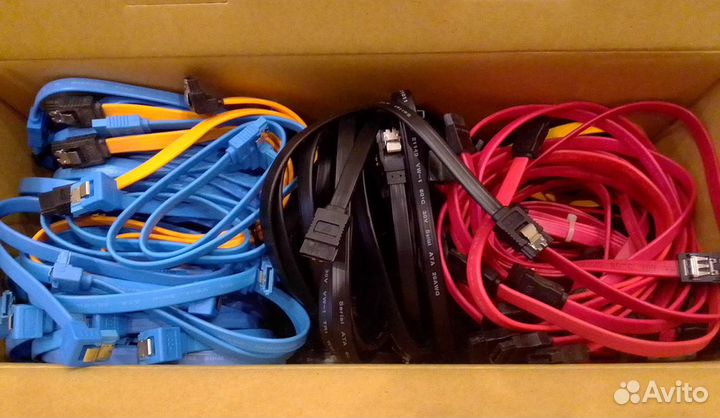 Компьютерные кабели SATA, переходники питания