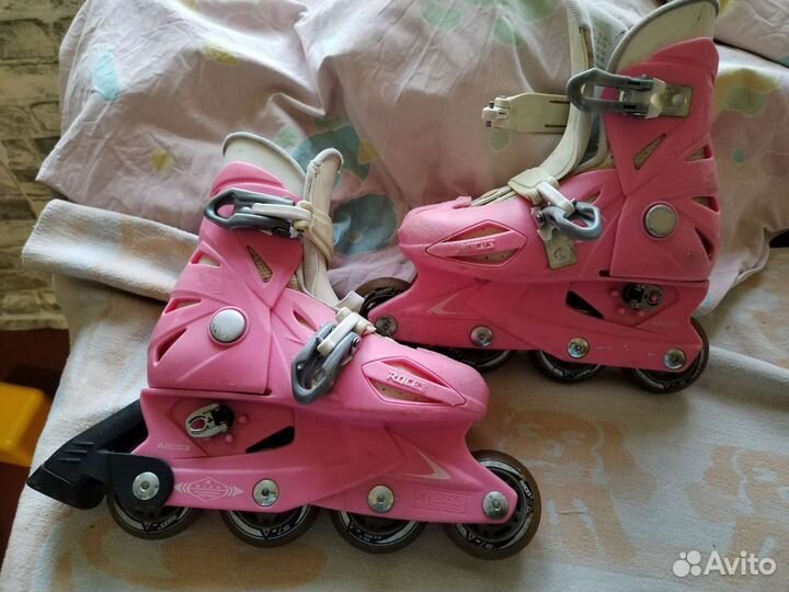 Роликовые коньки детские раздвижные