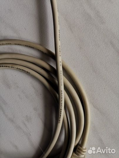 Кабель для принтера USB - USB-B,оч.хор.сост