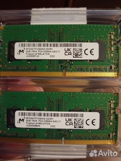 Оперативная память для ноутбука ddr4 16gb